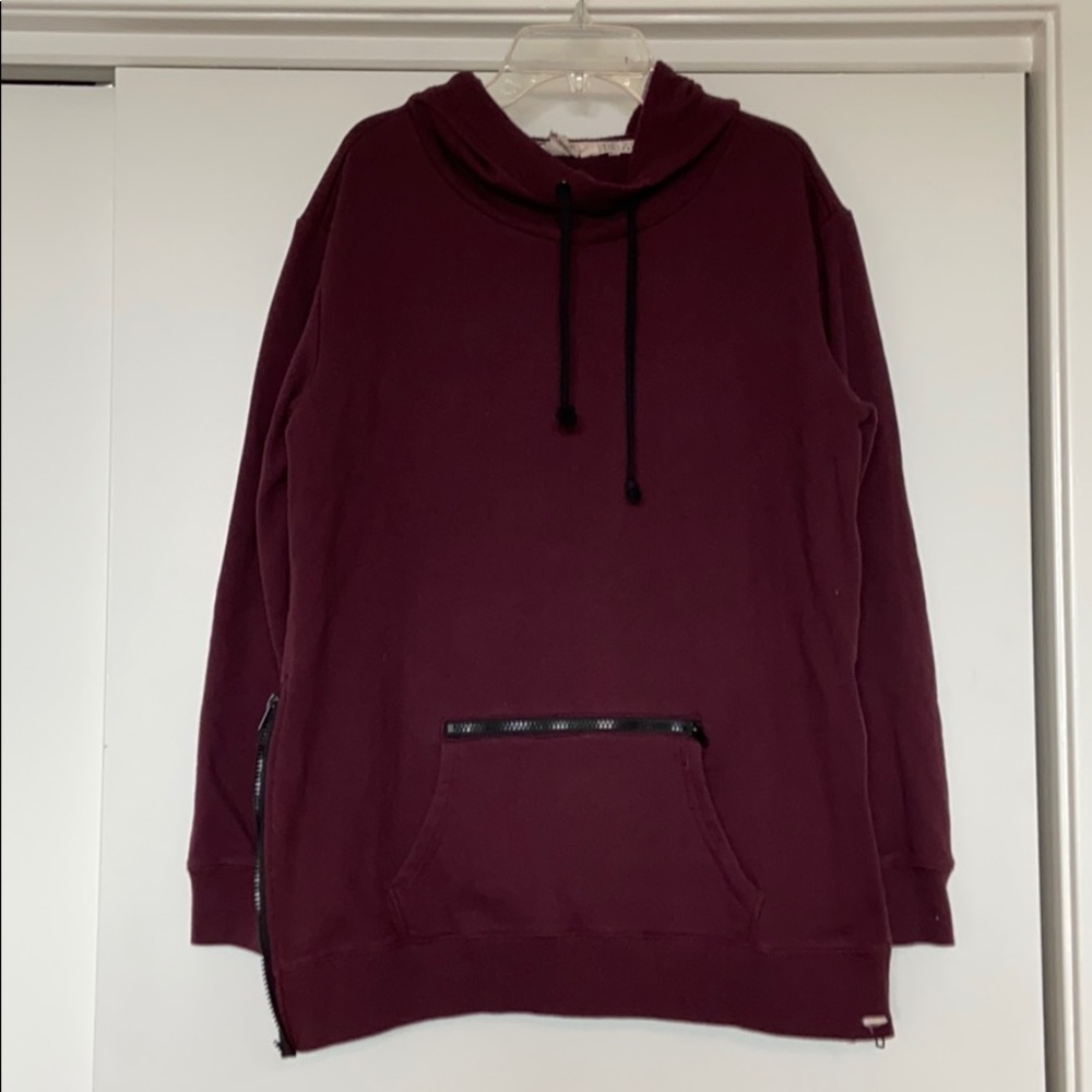 LA Hearts by PAC Sun sweatshirt with zip sides
